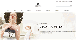 Desktop Screenshot of lapalette.co.kr